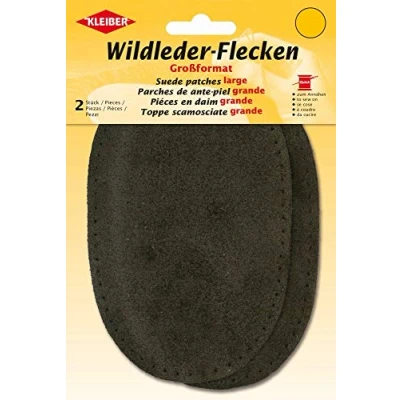 Afbeelding van Kleiber Grote suède patches voor broek/armen, bruin