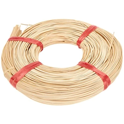 Afbeelding van Rayher 6503100 rotan kwaliteitsband rood 1A, vlechtwerk, rol 500 g, nr. 3, diameter 2 mm, voor manden, gevlochten slang ca. 280 m, naturel
