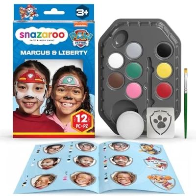 Afbeelding van Snazaroo Paw Patrol Set Marshall &amp; Liberty