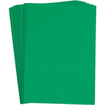 Afbeelding van EVA Foam Vellen A4 21x30 cm dikte 2 mm donkergroen 10vellen