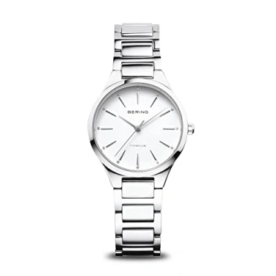 Afbeelding van Bering 15630 704 Polshorloge Dames Kwarts Titanium