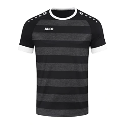 Afbeelding van JAKO Shirt Celtic Melange KM Zwart