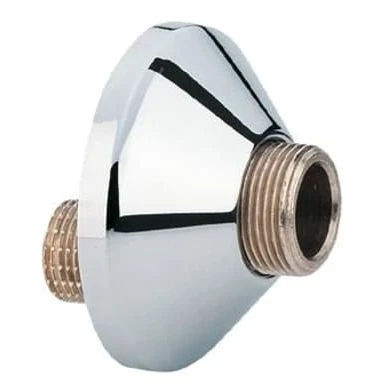 Afbeelding van Grohe s koppeling met roset 1/2&quot; x3/4&quot;geruisarm 12075 Chroom