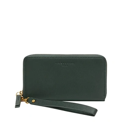 Afbeelding van LIEBESKIND BERLIN Kaarthoes Classics Vivian Wallet Cedar Donkergroen