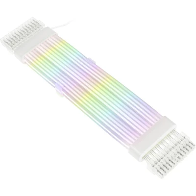 Afbeelding van Kolink UR 24PIN ARGB Aansluitkabel Stroom Wit, Transparant 24 cm