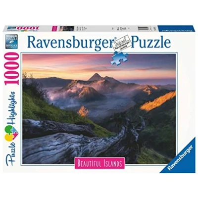 Afbeelding van Ravensburger puzzel Bromo vulkaan, Indonesië Legpuzzel 1000 stukjes