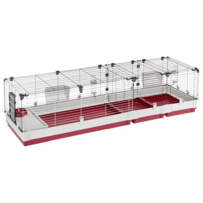 Afbeelding van Ferplast Konijnenkooi Krolik 200 Dierenverblijf 205x60x50 cm Grijs