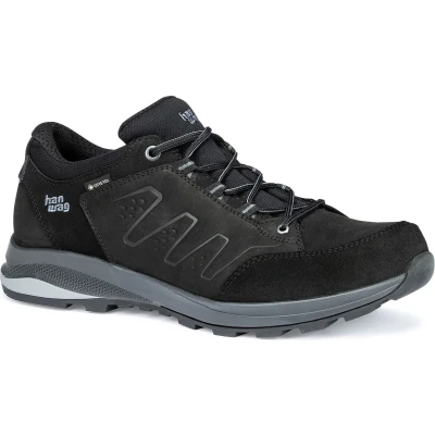 Afbeelding van Hanwag Torsby LOW SF Extra GTX Outdoorschoenen, Heren, Maat: 47, Black asphalt Leer en textiel