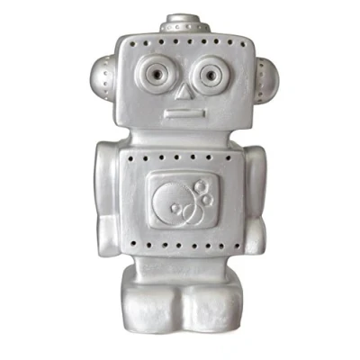 Afbeelding van Heico Lamp Robot Zilver
