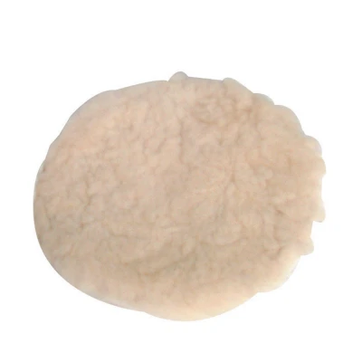Afbeelding van Silverline Klittenband lamswollen polijstkussen 125 mm