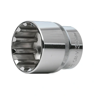 Afbeelding van NEO TOOLS 08 599 Steeksleutelelement 1/2 3124 32 mm Chroom vanadium staal Spline