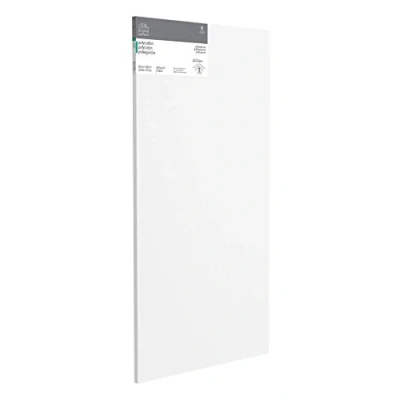 Afbeelding van Winsor &amp; Newton 6206029 Professioneel spieraam van katoenmix, 385 g/m², drievoudige primer, middelgrote korrel, ideaal voor olieverf en acrylverf, 60 x 120 cm