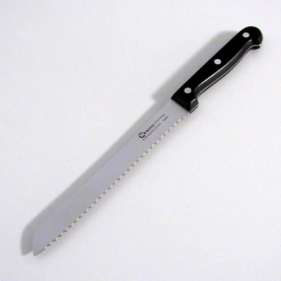 Afbeelding van Metaltex Professional Broodmes 32.5 Cm Zwart/Rvs