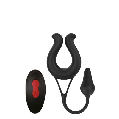 Afbeelding van Cockring met anal plug Rings Of Love