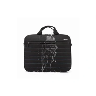 Image de CoolBox Sacoche pour ordinateur portable 14&quot; noir avec détails bleus
