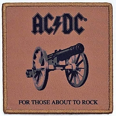 Afbeelding van AC/DC For Those About To Rock We Salute You Patch Bruin
