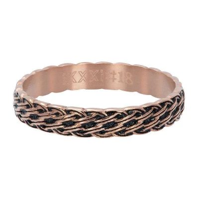 Afbeelding van Lucky knot iXXXi Vulring 4 mm SALE 21 / Rosé fill in black