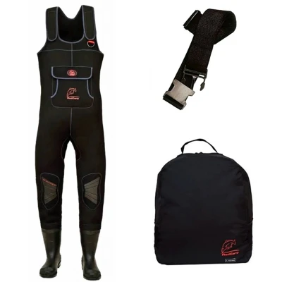 Afbeelding van Behr Neoprene Waders Red Carp Size 41/42 + Bag Belt Waadpak