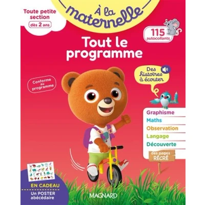 Image de Tout le programme Toute petite section 2 3 ans A la maternelle