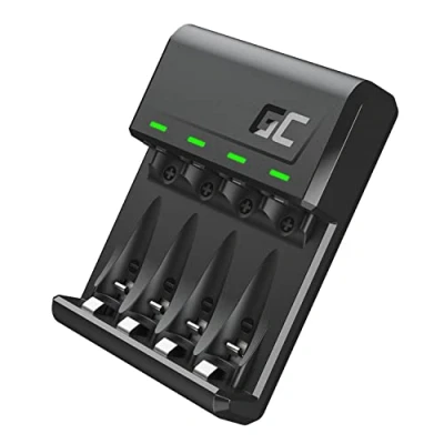Afbeelding van GREEN CELL GC VitalCharger Ni MH AA en AAA Batterij oplader met Micro USB C poort