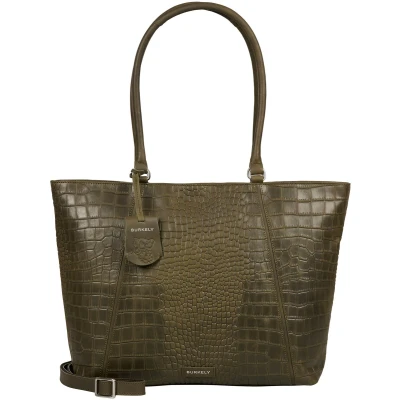 Afbeelding van Burkely Cool Colbie Wide Tote 15,6&quot; green