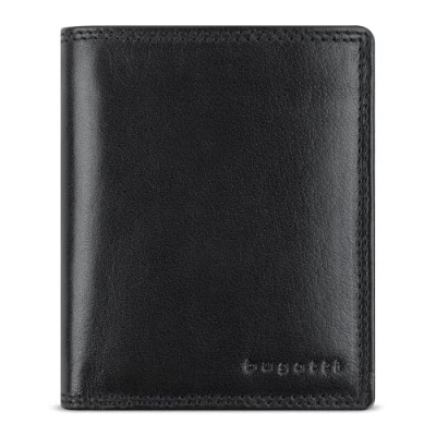 Afbeelding van bugatti portefeuille Savona en cuir de buffle tanné végétal, RFID format portrait, homme, noir S