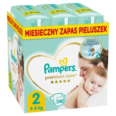 Image de Pampers Premium Care 2 couches (Mini) Lot de 240