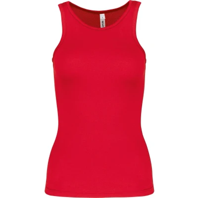 Afbeelding van PROACT Damessporttop PA442 Red