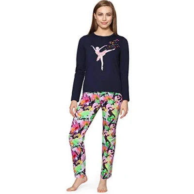 Afbeelding van Merry Style Meiden Pyjama Lange mouwen broek Katoen MS MS10 419 PJ Navy Dance 170