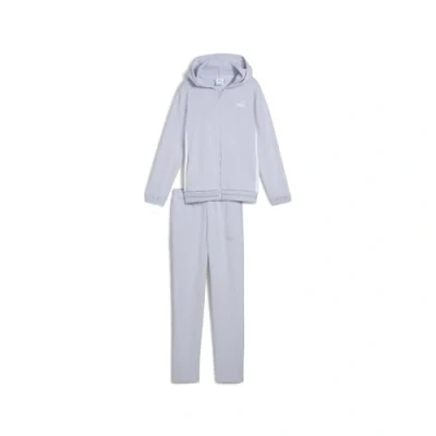 Afbeelding van Metallic joggingpak met capuchon voor Dames, Maat 15 16Y PUMA
