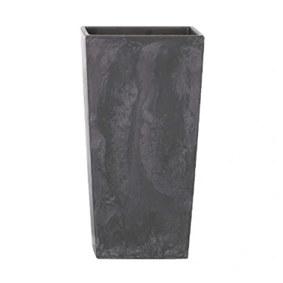 Afbeelding van Bloempot met inzet Urbi Square Effect DURS170E S433 antraciet