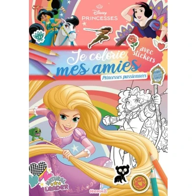 Image de Disney Princesses Je colorie mes amies passionnées