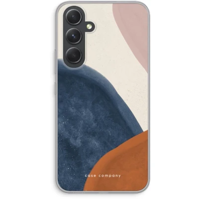 Afbeelding van Case Company® hoesje geschikt voor Samsung Galaxy A54 Geo #1 Soft Cover Telefoonhoesje Bescherming aan alle Kanten en Schermrand