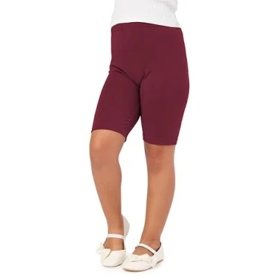 Afbeelding van Merry Style MS MS10 132 LE Meisjes Leggings Sport Vrijetijdsbroek Kort Viscose Sporbroek Yogabroek Wijn 152