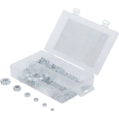 Afbeelding van BGS Assortiment moeren M3 M10, 150 delig