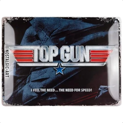 Afbeelding van Wandbord Movie Film Top Gun I Feel The Need For Speed