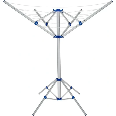 Afbeelding van Monzana Aluminium Droogmolen 4 Armen 168x82x78cm Zilver
