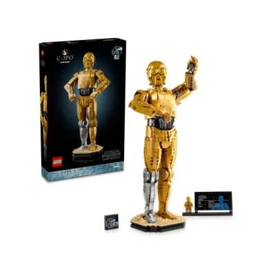 Afbeelding van LEGO Star Wars C 3PO Decoratie Bouwpakket met Droid Figuur 75398