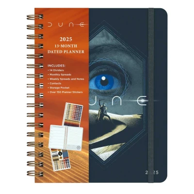 Afbeelding van 2025 Dune: Part 2 13 Month Weekly Planner