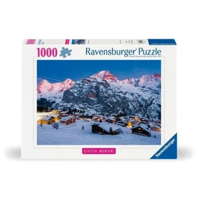 Image de Ravensburger Puzzle 1000P L‘Oberland Bernois, Mürren (Highlights) Adultes &amp; Enfants Des 14 Ans De Qualité Supérieure 12000254