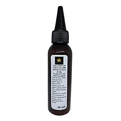 Afbeelding van Vloeibare lijmemulsie, 60 ml, voor goudfolie, zilver, metallic