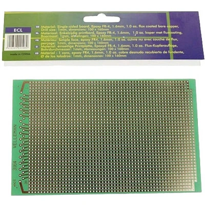 Afbeelding van 25 stuks Eurocard volle lijn 100 x 160 mm