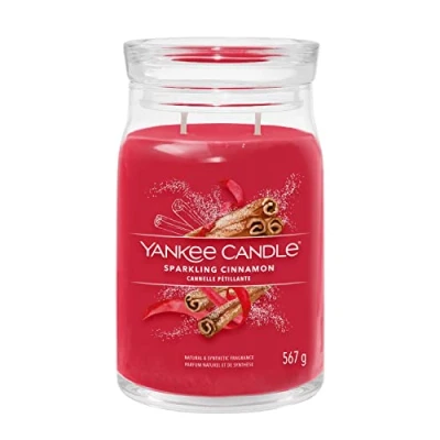 Afbeelding van Yankee Candle Geurkaars Large Jar Sparkling Cinnamon 567 gr