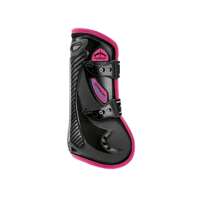 Image de Veredus Protèges Tendons Carbon Gel Vento Front Rose L