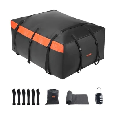 Image de VEVOR Sac de Toit Voiture 566 L Porte Bagages en PVC 840D Transport