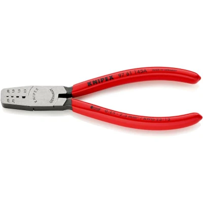Image de KNIPEX 97 61 145 A pince à sertir pour embouts plastifiés mm