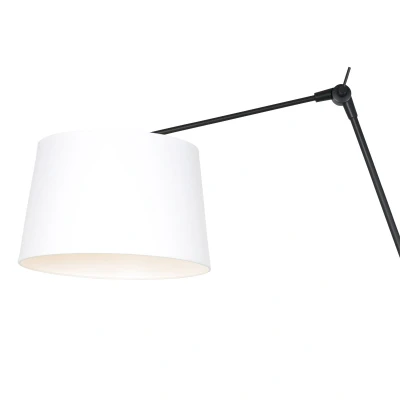 Afbeelding van Steinhauer wandlamp Prestige chic zwart metaal 8186ZW
