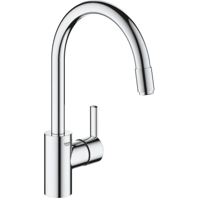Afbeelding van GROHE QuickFix Feel keukenmengkraan met hoge uitloop en uittrekbare