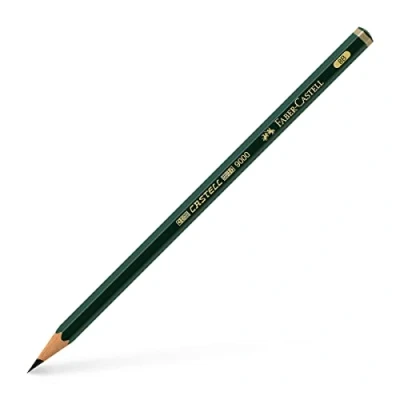 Afbeelding van potlood Faber Castell 9000 8B doos met 12 stuks