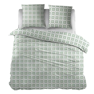 Afbeelding van Snoozing Caroline Dekbedovertrek Lits jumeaux 240x200/220 cm Green